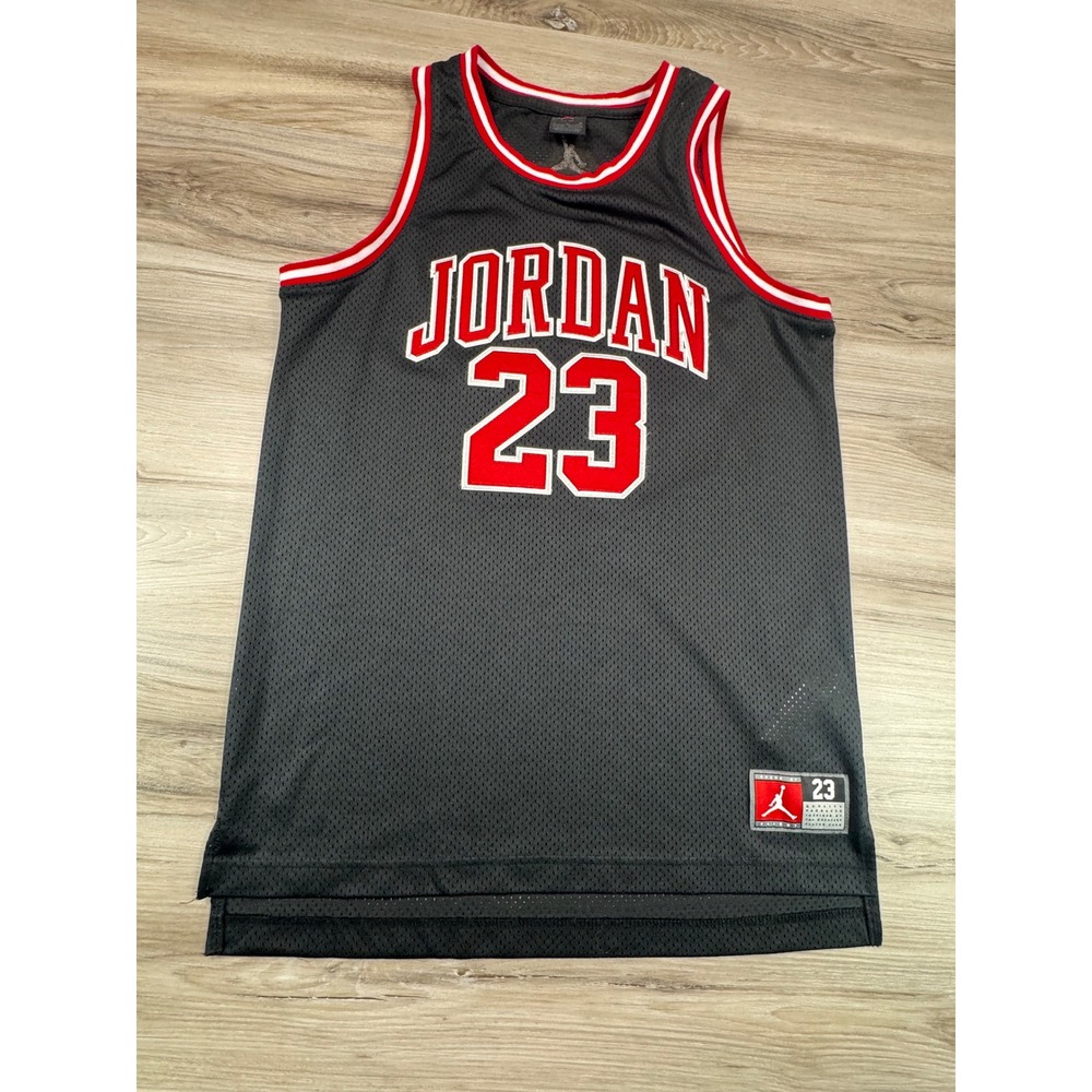 Jordan 23 Basketball‎ Jersey Black Red Youth XL 13-15 Years Y2K